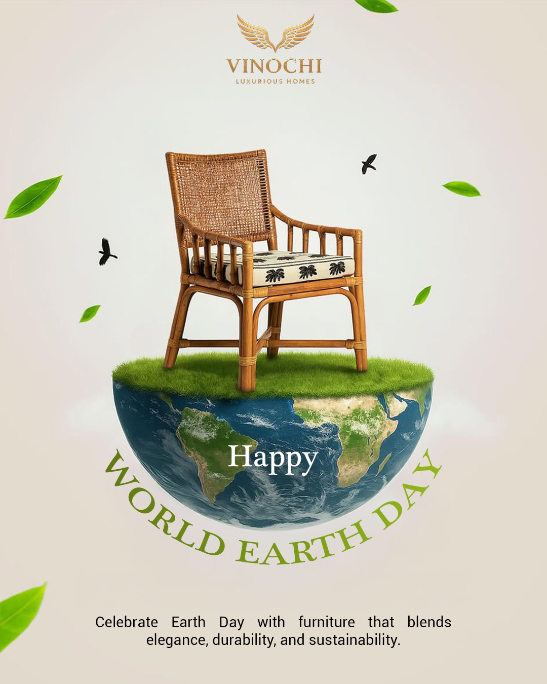 Where elegance meets sustainability. 🌍
Vinochi brings you furniture designed for modern homes with a conscious lifestyle and eco-friendly living.

[WorldEarthDay, SustainableLiving, EcoFriendlyFurnitureL, uxuryInteriors, ModernHomeDesign]