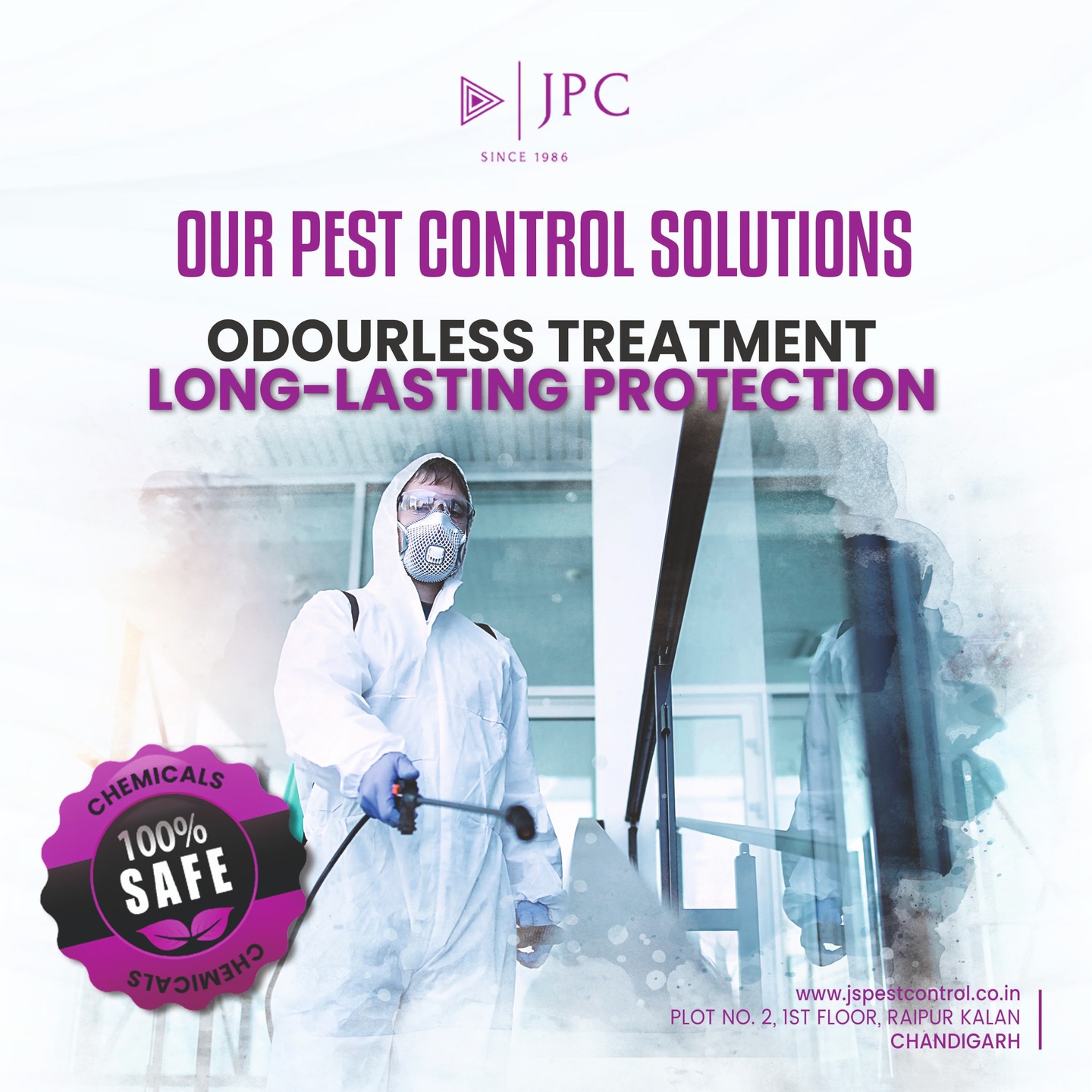 🐜🏠 JS Pest Control – Complete Pest Protection for Your Peace of Mind! 🚫✨

Say goodbye to unwanted pests and hello to a cleaner, safer space with JS Pest Control. Whether it's cockroaches, termites, rodents, mosquitoes, or bed bugs, we offer professional pest control solutions tailored to your needs.

✅ Safe & Eco-Friendly Treatments
✅ Residential & Commercial Services
✅ Fast, Effective & Long-Lasting Results
✅ Experienced & Trusted Team

Protect your home or business from harmful pests—choose JS Pest Control for reliable and hassle-free service!
.
.
#JSPestControl #PestFreeLiving #SafeAndClean #TermiteTreatment #RodentControl #HomeProtection