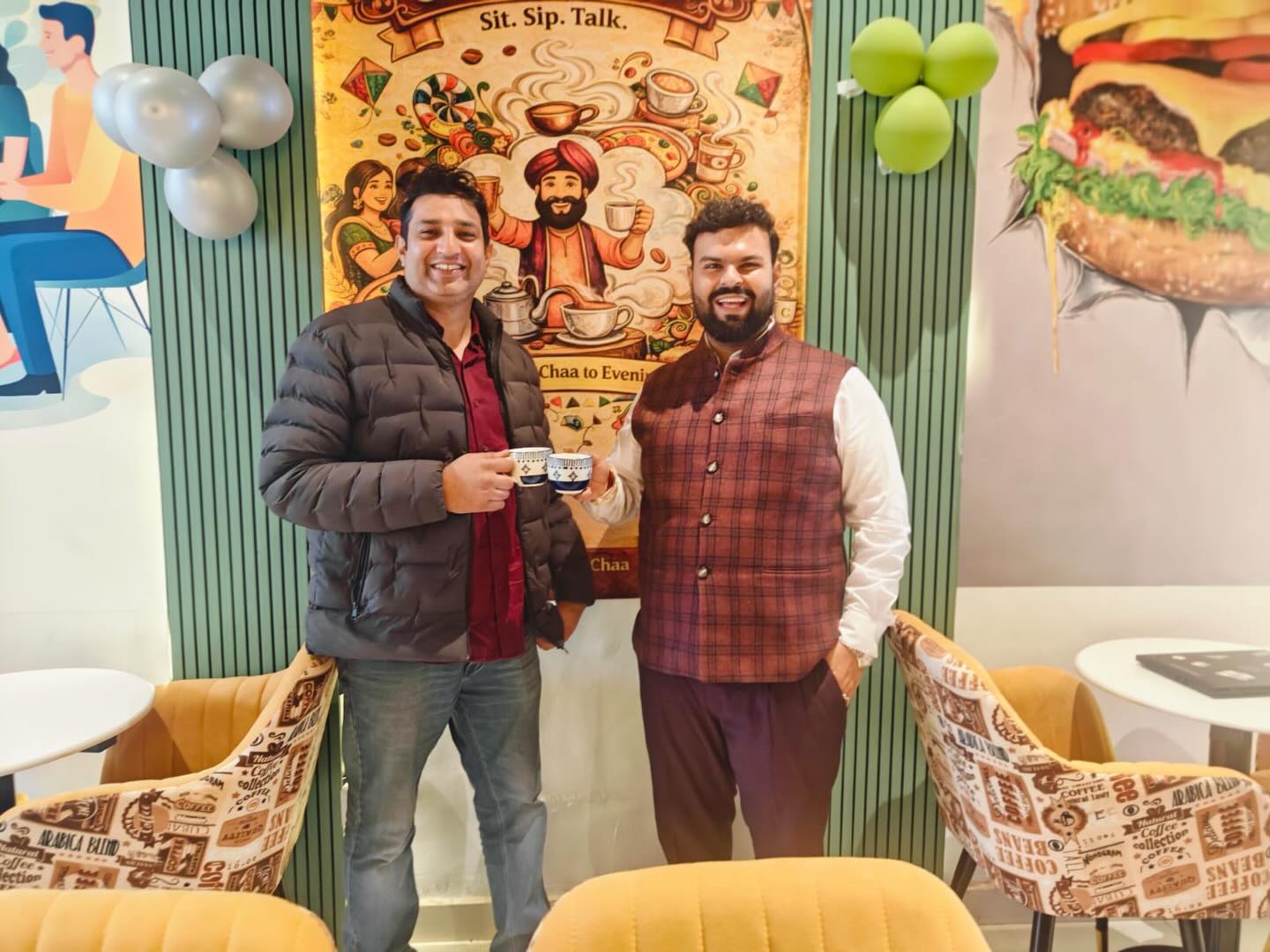 With very good friend and BNI member Mr.Akhil at your very own Chaa Hut
@nityaarchitects1 
@bnichandigarh @bni_india