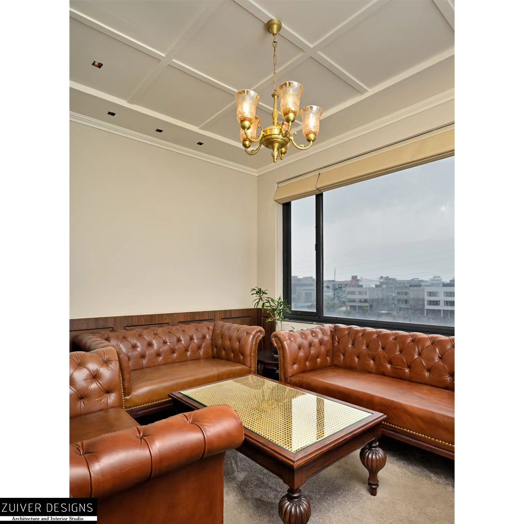 "Embrace sophistication with our most recent endeavour! 🏢✨ 
This  real estate office in Aerocity Mohali, designed by Zuiver Designs, radiates timeless charm. 
Every element, from the classic wall mouldings to the elaborate waffle ceiling, oozes refinement. 
 Welcome to a place where comfort and luxury mix! 

#ClassicalCharm #RealEstateOffice #ZuiverDesigns #InteriorDesign #architectslife #archidaily #beautifulhomes #archidigestindia #elledecor #poolmagazineindia #interiorphotographyindia #interiorvideo #officeinspiration #officedesign #classicaloffice #luxury #commercial #officedesign #luxuryoffice #elegant #mohali #chandigarh #tricity