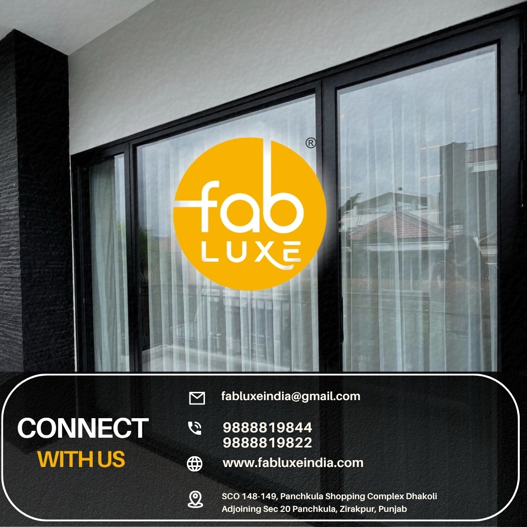 System Aluminium Window ✨

Sleek. Neat. Modern.
Experience the perfect blend of style, durability, and functionality with System Aluminium Window.

✔ Transparent net for insect protection & better air circulation
✔ Slim frames for maximum natural light & clear views
✔ Strong, long-lasting & low-maintenance design

Upgrade your space with windows that look premium and perform even better.

FabLuxe is the first choice of Tricity people and nearby areas for aluminium windows & doors.

📞 9888819844 | 9888819822

#SystemAluminiumWindow #AluminiumWindows #ModernWindows #FabLuxe #TricityHomes