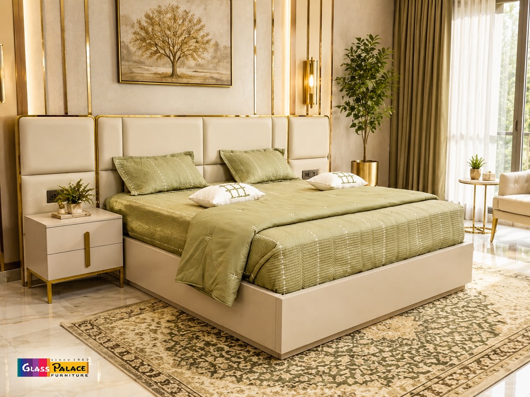 Your Dream Bedroom Starts Here. 🛏️✨

From sleek modern designs to timeless royal masterpieces, discover an unmatched collection of premium beds crafted for style, comfort, and lasting quality. Whether you’re creating a cozy retreat or a luxurious master suite, you’ll find the perfect bed at Glass Palace Furniture.

Explore a wide variety of upholstered beds, wooden beds, storage beds, designer beds, and luxury bedroom collections—all under one roof.

📍 Available at all 3 Glass Palace Furniture Showrooms:

Dera Bassi
📍 Chandigarh–Ambala Highway, Near Toll Plaza, Dera Bassi, Punjab
📞 +91 85580 00666

Mohali
📍 Plot No. 130, Sector 82, JLPL Industrial Area, SAS Nagar, Punjab
📞 +91 76961 11122

Panchkula
📍 Plot No. 286, Industrial Area Phase 1, Panchkula, Haryana
📞 +91 98781 86363

Visit today and experience Tricity’s largest collection of premium furniture.

#GlassPalaceFurniture #BedroomFurniture #LuxuryBeds #ModernBedroom #DesignerFurniture PremiumFurniture LuxuryLiving BedroomInspiration HomeDecor Mohali DeraBassi Panchkula TricityFurniture