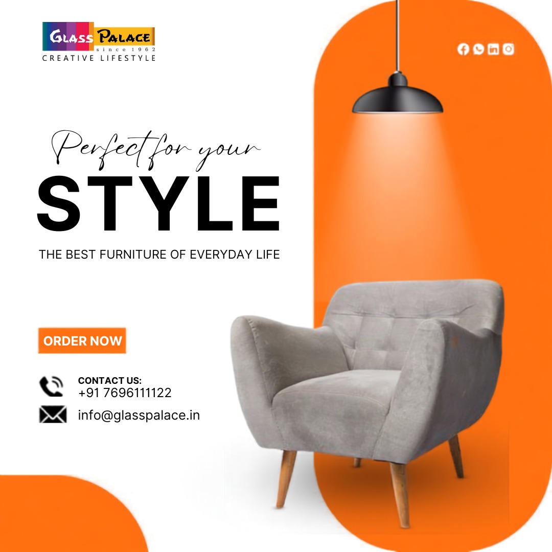 Upgrade Your Space with Timeless Furniture ✨
Discover stylish, premium & comfortable furniture at Glass Palace Furniture.
📍 130, Sector 82, Mohali