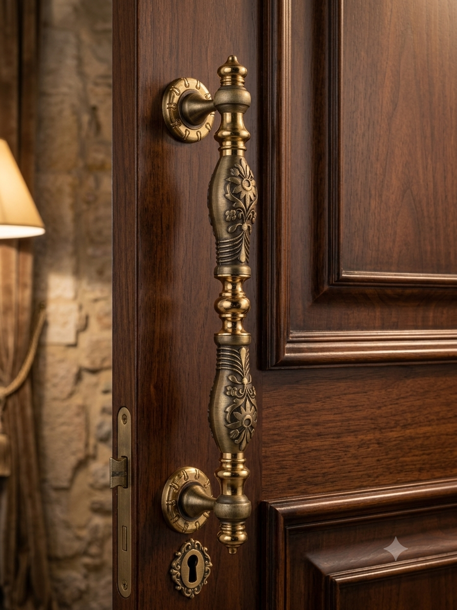 VD 3066 450mm Antique Door Handle — image 2