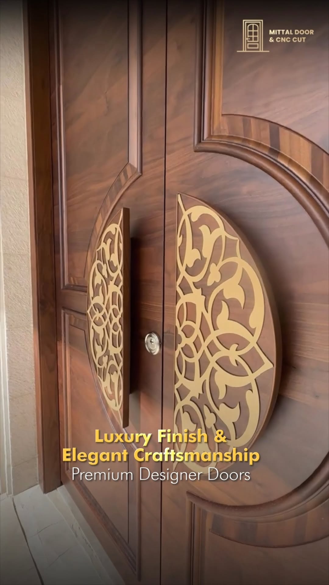 ?? Transform Your Entrance Today!

Your main door is more than just an entry-it's the first impression of your home.

At Mittal Door & CNC Cut, we craft premium designer doors that blend elegance, durability, and timeless style to make every entrance unforgettable.

? Elegant Designs
?? Premium Craftsmanship
?? Strong & Secure
?? Customized to Match Your Dream Home

Upgrade your home's first impression with a door that's designed to stand out.
.
#MittalDoorAndCNCCut #DesignerDoors #LuxuryEntrance #HomeInteriors #ModernHome #DoorDesign #PremiumDoors #HomeDecor #ElegantLiving #InteriorDesign #LuxuryHomes #DreamHome #HomeRenovation #EntranceGoals #CustomDoors