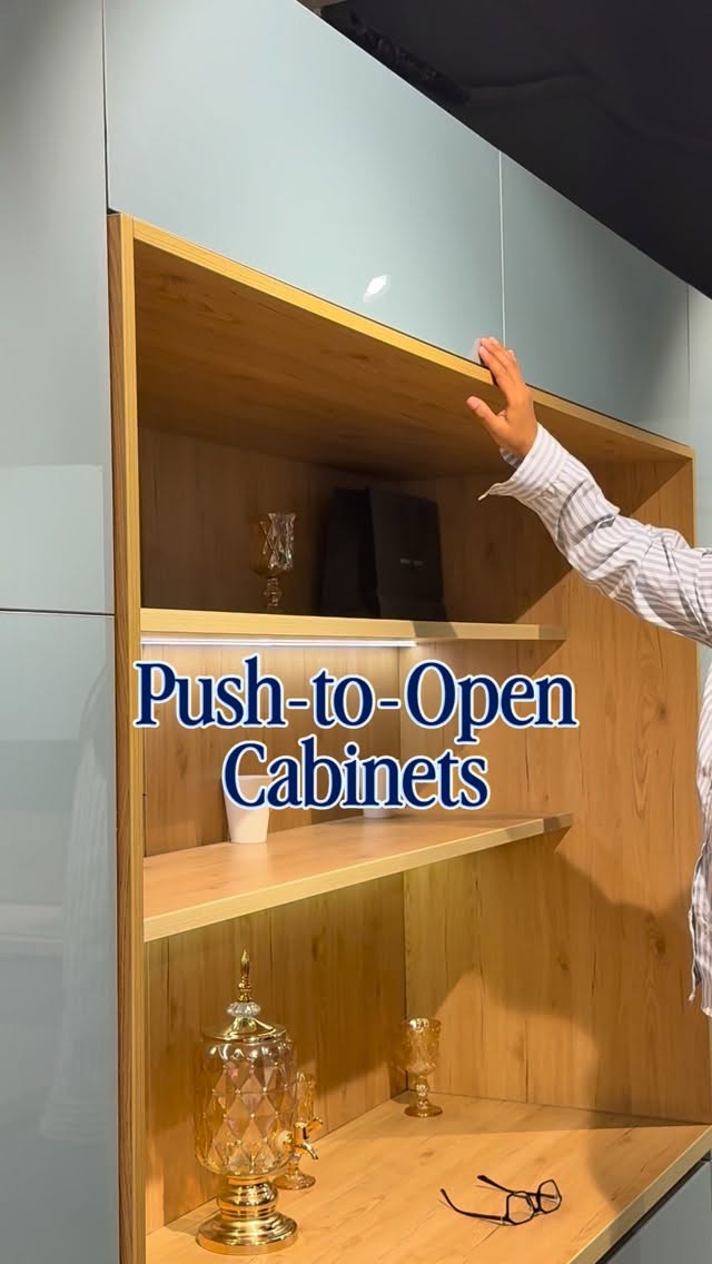 Push to open cabinets??

.
(modular kitchen, India, luxury kitchen design, smart storage kitchen, modern home interiors, kitchen transformation, home, upgrade ideas, interior design trends, premium kitchen, trending, viral, reel, explore page, trending song, home improvement tips, interiors, interior design, house kitchens, new kitchens, luxury, tricity)

.
#viral #trending #reels #explore #kitchen