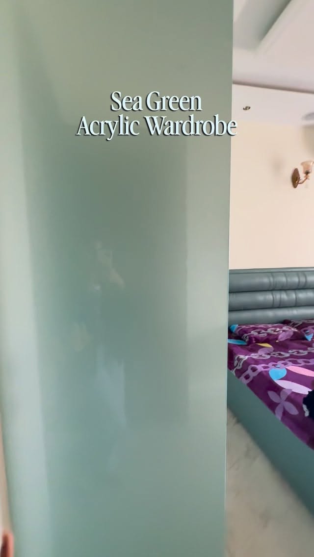 Sea Green Acrylic Wardrobe ????

.
Modern Wardrobe Design 2026, Modular Wardrobes, Bedroom Interior Design, Luxury Home Decor, Customized Wardrobes, Color Palette Inspiration, Milano Kitchens & Wardrobes, InteriorDesign2026, ModernWardrobe, HomeRenovation, Luxuryinteriors, BedroomInspo

.
#viral #trending #reels #explore #wardrobe