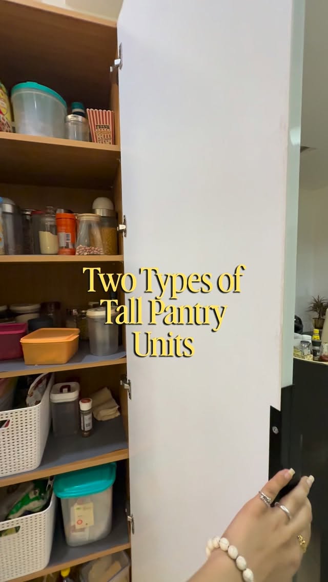 Two types of tall pantry units?

.
(modular kitchen, India, luxury kitchen design, smart storage kitchen, modern home interiors, kitchen transformation, home, upgrade ideas, interior design trends, premium kitchen, trending, viral, reel, explore page, trending song, home improvement tips, interiors, interior design, house kitchens, new kitchens, luxury, tricity)

.
#viral #trending #reels #explore #kitchen