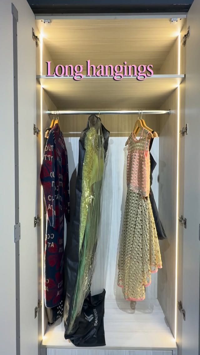 Types of hanging designs in wardrobe ????

.
Modern Wardrobe Design 2026, Modular Wardrobes, Bedroom Interior Design, Luxury Home Decor, Customized Wardrobes, Color Palette Inspiration, Milano Kitchens & Wardrobes, InteriorDesign2026, ModernWardrobe, HomeRenovation, Luxuryinteriors, BedroomInspo

.
#viral #trending #reels #explore #wardrobe