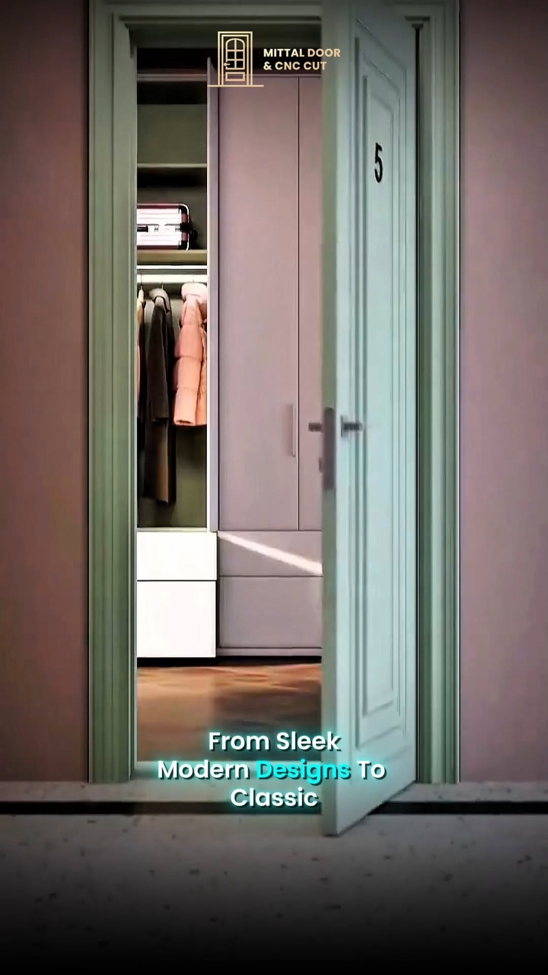 ?? Transform your spaces with a door that speaks elegance.?

A beautifully crafted door is more than just an entrance-it's the first impression of your home and a reflection of your style.

At Mittal Door & CNC Cut, we combine premium craftsmanship, modern designs, and unmatched durability to create doors that elevate every space.

? Stylish Designs
?? Superior Strength
?? Premium Finishes
?? Built to Last

?? Visit us today and discover the perfect door for your home.

#MittalDoorAndCNCCut #TransformYourSpace #DesignerDoors #PremiumDoors #LuxuryInteriors #ModernHome #HomeDecor #InteriorDesign #DoorDesign #DreamHome #ElegantLiving
