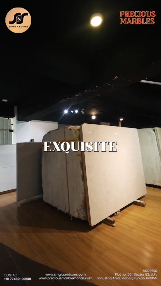 Some materials simply fill a space.
Natural stone gives it character.
Bring home timeless textures, authentic beauty, and craftsmanship that lasts for generations. Explore a collection where every stone is as unique as the space it transforms.
Visit Precious Marbles by Singla & Sons and discover your perfect match.

?? Plot 501, Sector 82, JLPL Industrial Area, Mohali
?? +91 77430 00818
?? www.preciousmarblemohali.com

 #PreciousMarbles #NaturalStone #LuxuryInteriors #ItalianMarble #InteriorDesign

(premium natural stone, luxury marble, italian marble, designer interiors, natural textures, granite collection, marble showroom Mohali, architectural materials, timeless interiors, premium surfaces)