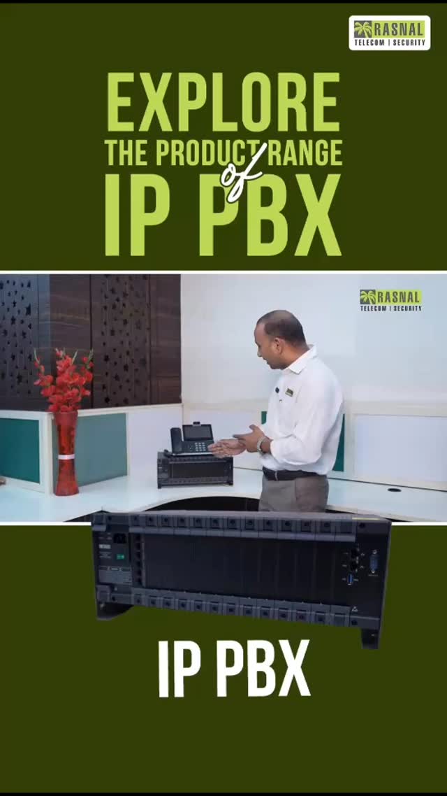 Explore the Product Range of IP PBX

#rasnal #ippbx #telecomsolutions