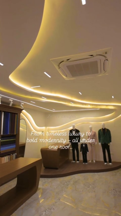 Not just a boutique… an experience.
Neo-classical above, Modern below. 
Which floor is your vibe?👇🔥

#mensboutique #LuxuryInteriors #InteriorDesignIndia #ModernInteriors #NeoClassicalDesign #BoutiqueDesign #InteriorInspiration #StoreDesign #InteriorGoals #LuxurySpaces #InteriorArchitecture #InteriorLovers #DesignInspiration #ArchitecturalDesign #InstaReels #ReelsOfTheDay #ExplorePage #TrendingNow #ViralReels #AestheticVibes
#mohali #chandigarh #chandigarhinteriors #mohaliinteriors #punjabinteriors