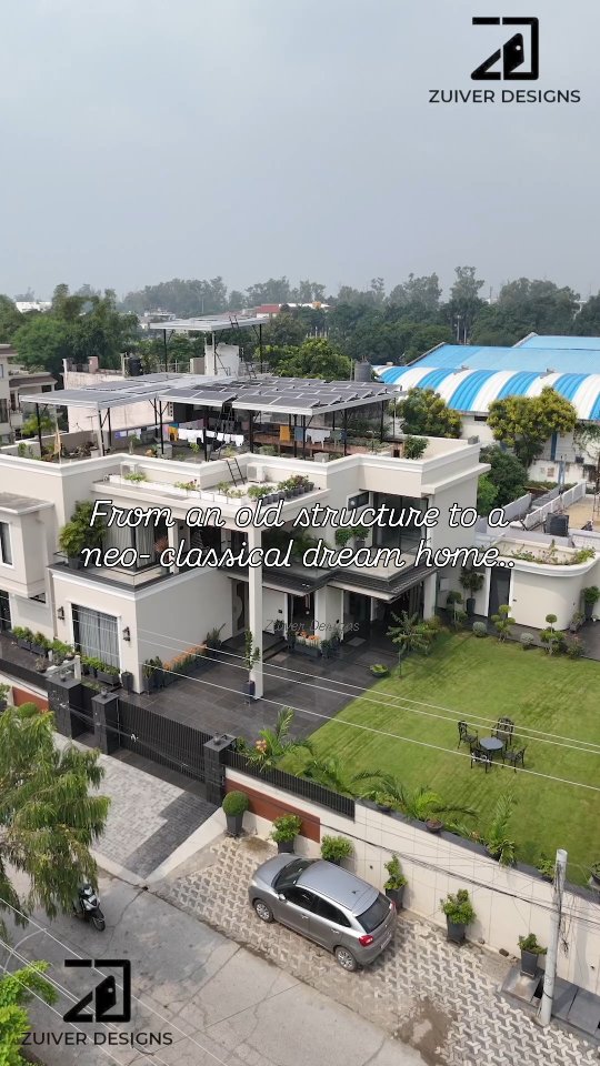 Would you believe this was once an old structure ??
Renovated , Replanned , Reimagined - in neo- classical elegance..#neoclassicalhome #luxuryresidence #homerenovation #facadedesign #architectindia #ZuiverDesigns #chandigarh #mohali #tricity #yamunanagar