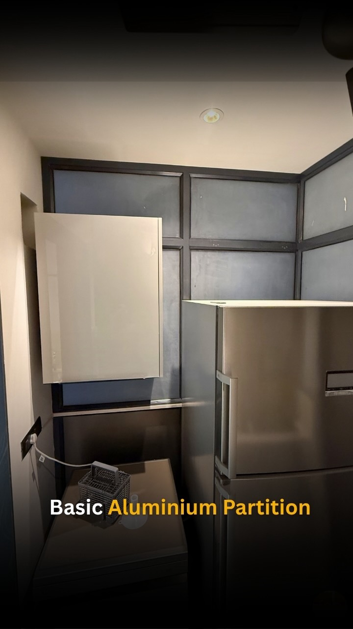 Basic Aluminium Partition | Kitchen Area ✨

A simple and functional aluminium partition installed for the kitchen area, creating a clean separation while maintaining openness and light flow.

✔ Strong & durable aluminium structure
✔ Clean look with proper finishing
✔ Perfect for home kitchen partitions
✔ Low maintenance & long-lasting

Installed with precision by FabLuxe, ensuring perfect fitting and neat execution.

📞 9888819844 | 9888819822

#AluminiumPartition #KitchenPartition