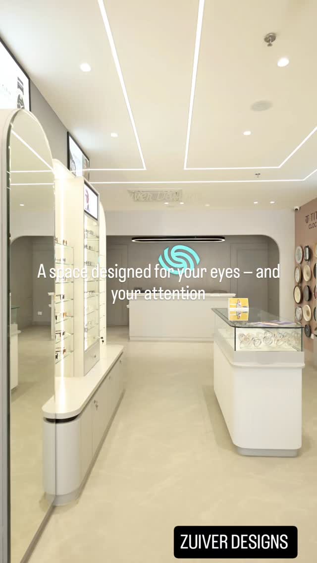 Ever seen a ceiling look back at you? 👁️
A minimalist optical showroom designed in calm grey tones,
featuring an eye-inspired stretch ceiling and graphic faces wearing spectacles.
Where design meets vision.

Designed by Zuiver Designs

#OpticalShowroom
#InteriorDesignIndia
#MinimalistInteriors
#ConceptDesign
#ShowroomDesign
CommercialInteriors
ModernInteriors
DesignThatSpeaks
InteriorReels
ArchitectLife
DesignStudio
GreyInteriors
VisionInDesign
ZuiverDesigns chandigarh mohali tricity