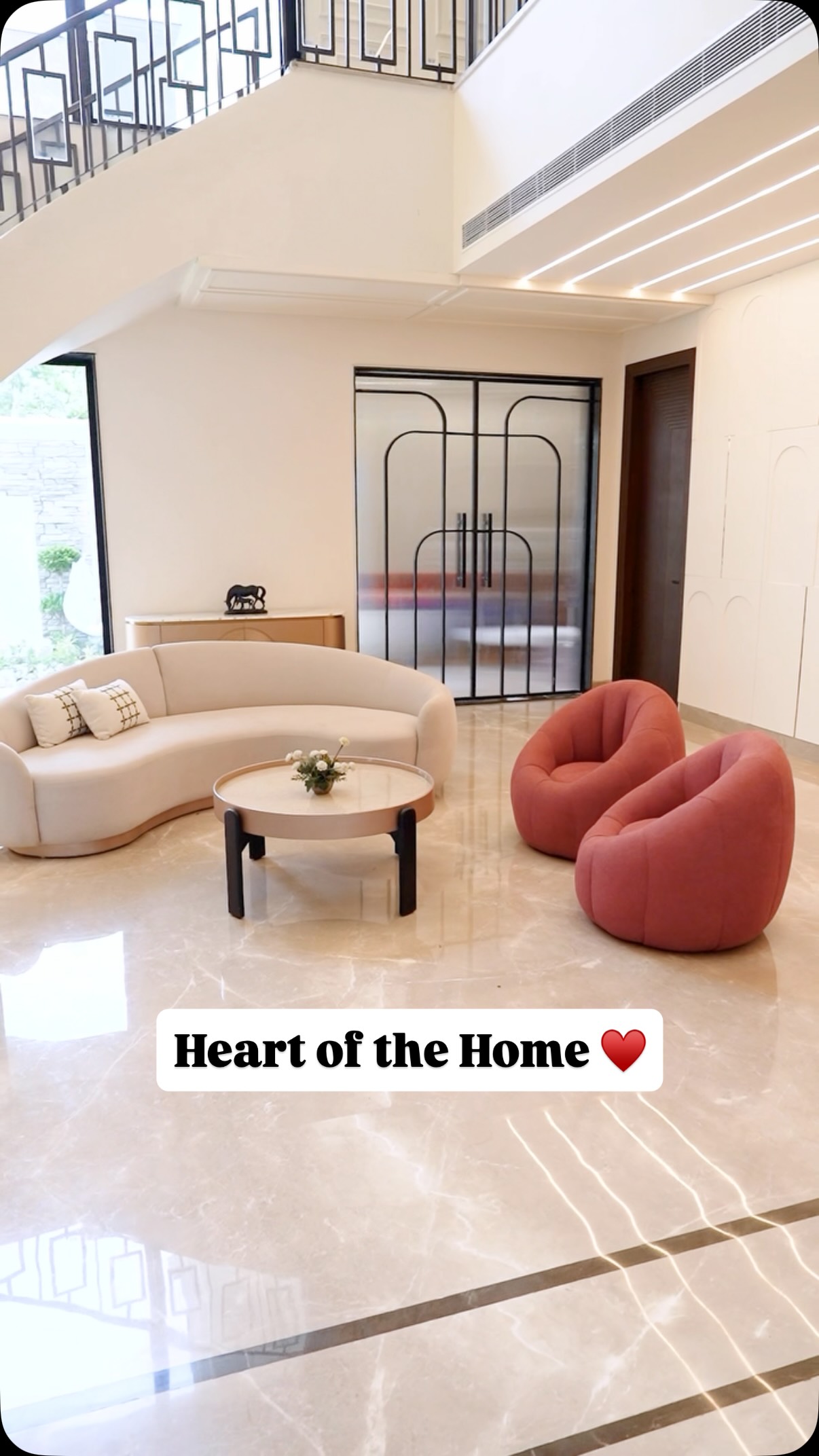 Step inside the heart of the home with our latest completed project! ✨🏡

Join us as we take you on an exclusive tour of this gorgeous formal living area. We believe the center of your home is where everything comes to life, and this space reflects exactly that.
Loved what you saw? Give us a call or visit one of our showrooms today to bring this level of elegance to your space! 👇

📍 Mohali – Plot No. 130, Sector 82, JLPL Industrial Area, Sahibzada Ajit Singh Nagar, Punjab 📞 76961-11122
📍 Dera Bassi – Chandigarh–Ambala Highway, Near Toll Plaza, Dera Bassi, Punjab 📞 85580-00666
📍 Panchkula – Plot No. 286, Industrial Area Phase 1, Panchkula, Haryana 📞 98781-86363

#GlassPalaceFurniture #InteriorDesign #FormalLivingRoom #HomeMakeover #ChandigarhFurniture