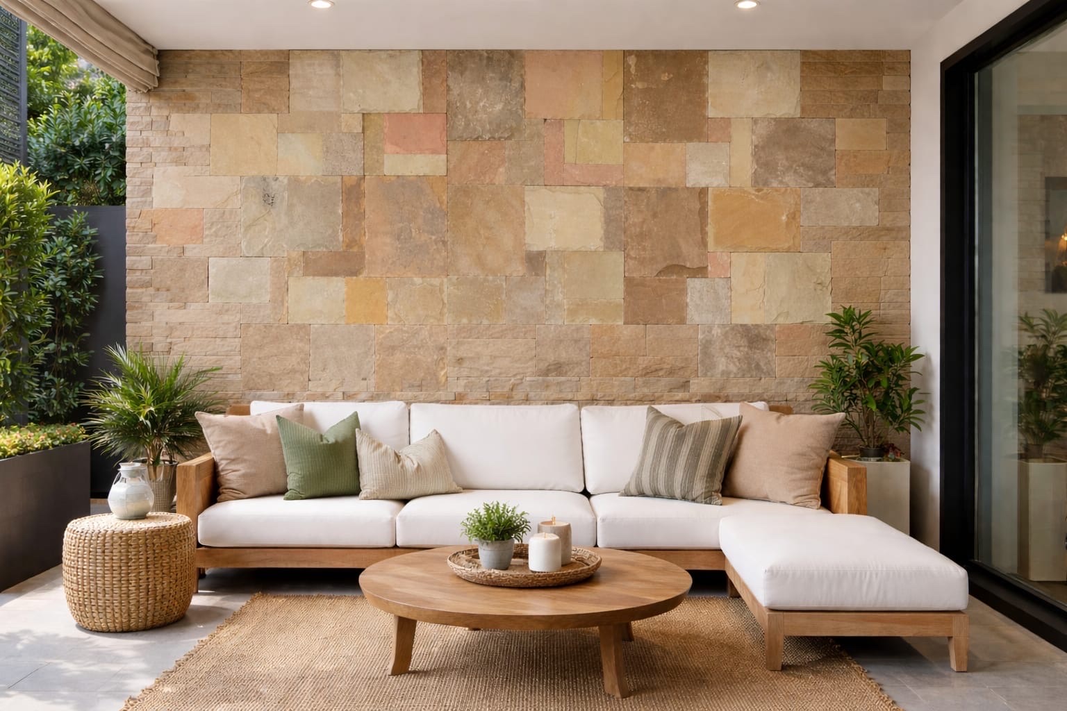 Natural Stone Beige Colour