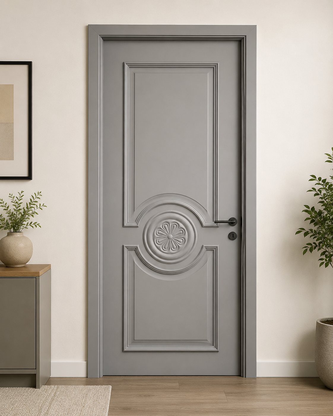 Neo Heritage Grey PU Door
