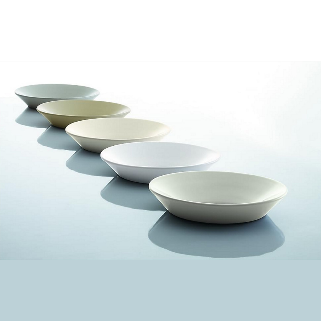 Conical Bell™ 41.3 cm round vessel bathroom sink with glazed underside, no — image 4