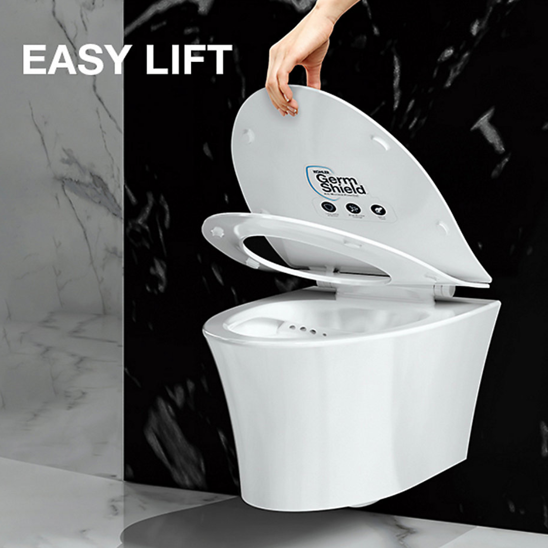 Veil wall hung toilet bundle in White — image 3