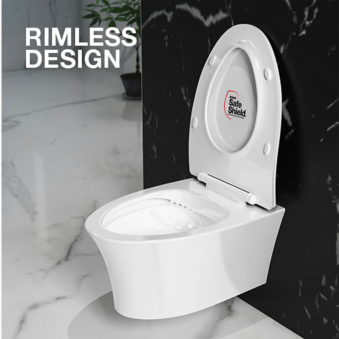 Veil wall hung toilet bundle in White — image 4