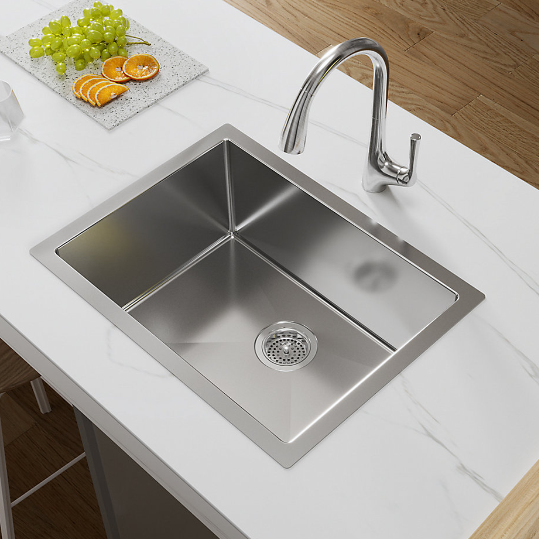 Strive™ 24 inch (61 cm) top-/flush-/undermount single-bowl kitchen sink — image 4