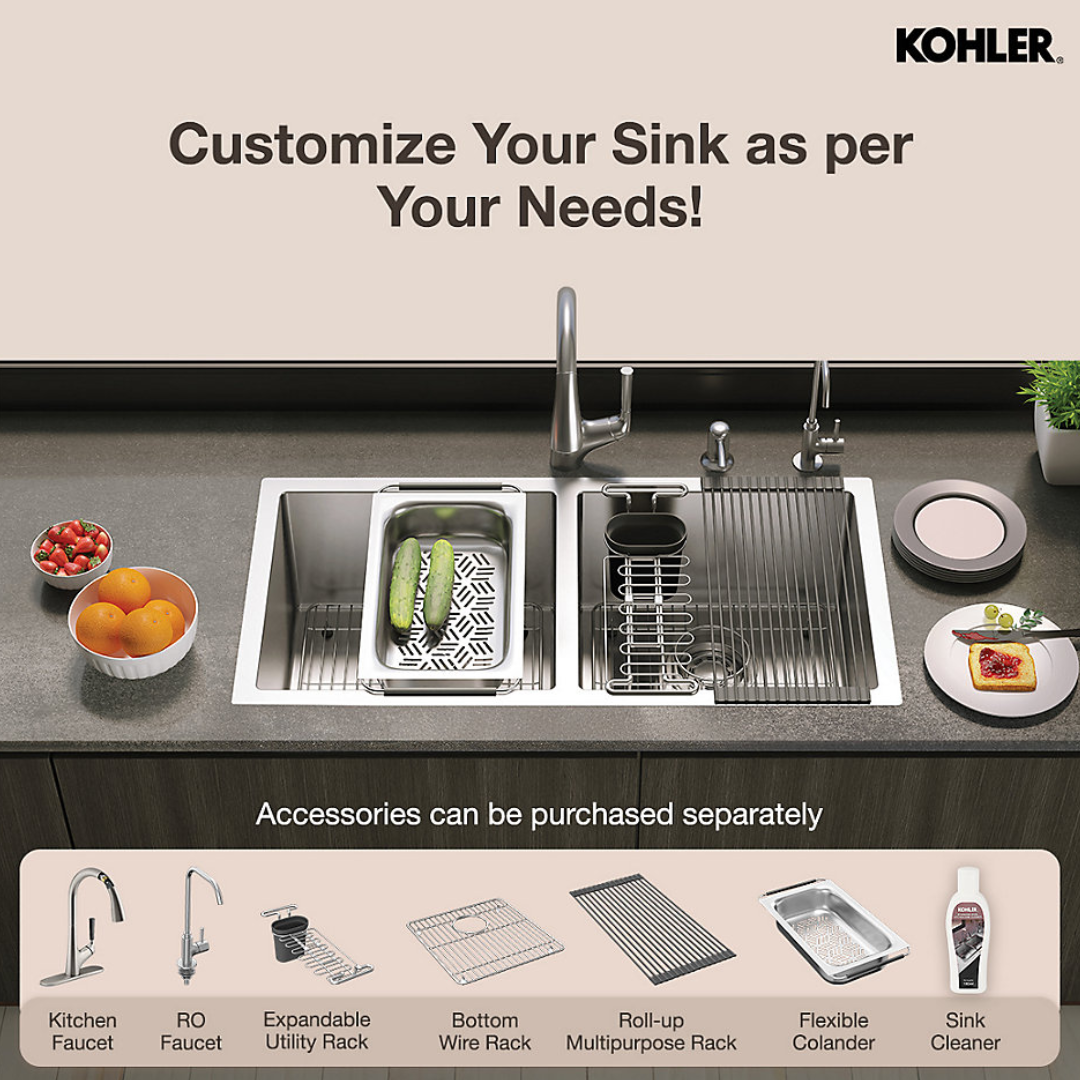 Strive™ 24 inch (61 cm) top-/flush-/undermount single-bowl kitchen sink — image 6