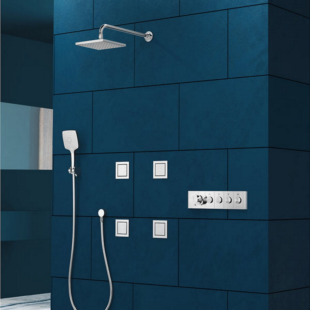 Anthem™ Four-outlet recessed mechanical thermostatic valve control — image 2
