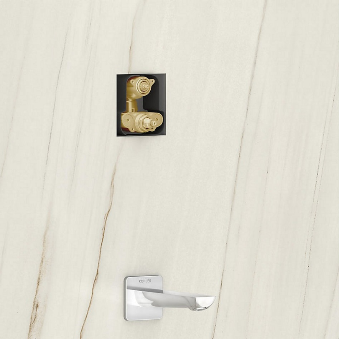 Autosense™ 235+ Recessed thermostatic bath and shower valve — image 2