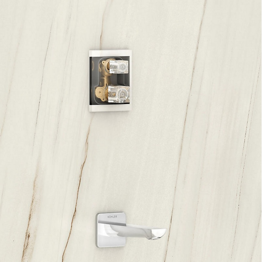 Autosense™ 235+ Recessed thermostatic bath and shower valve — image 4