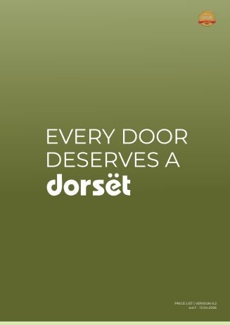 Dorset MRP Pricelist