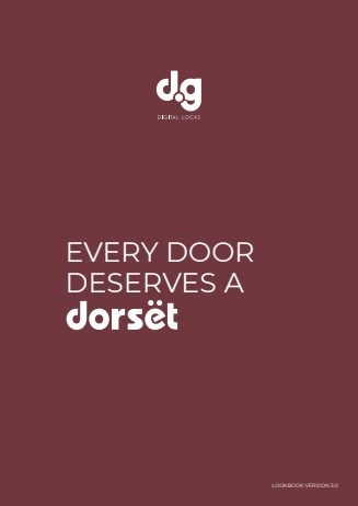 Dorset Look Book - Digital Solutions For Scheme